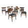 Set of 10 Farstrup 210 chairs