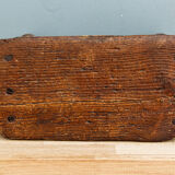 Marche pied en bois brut