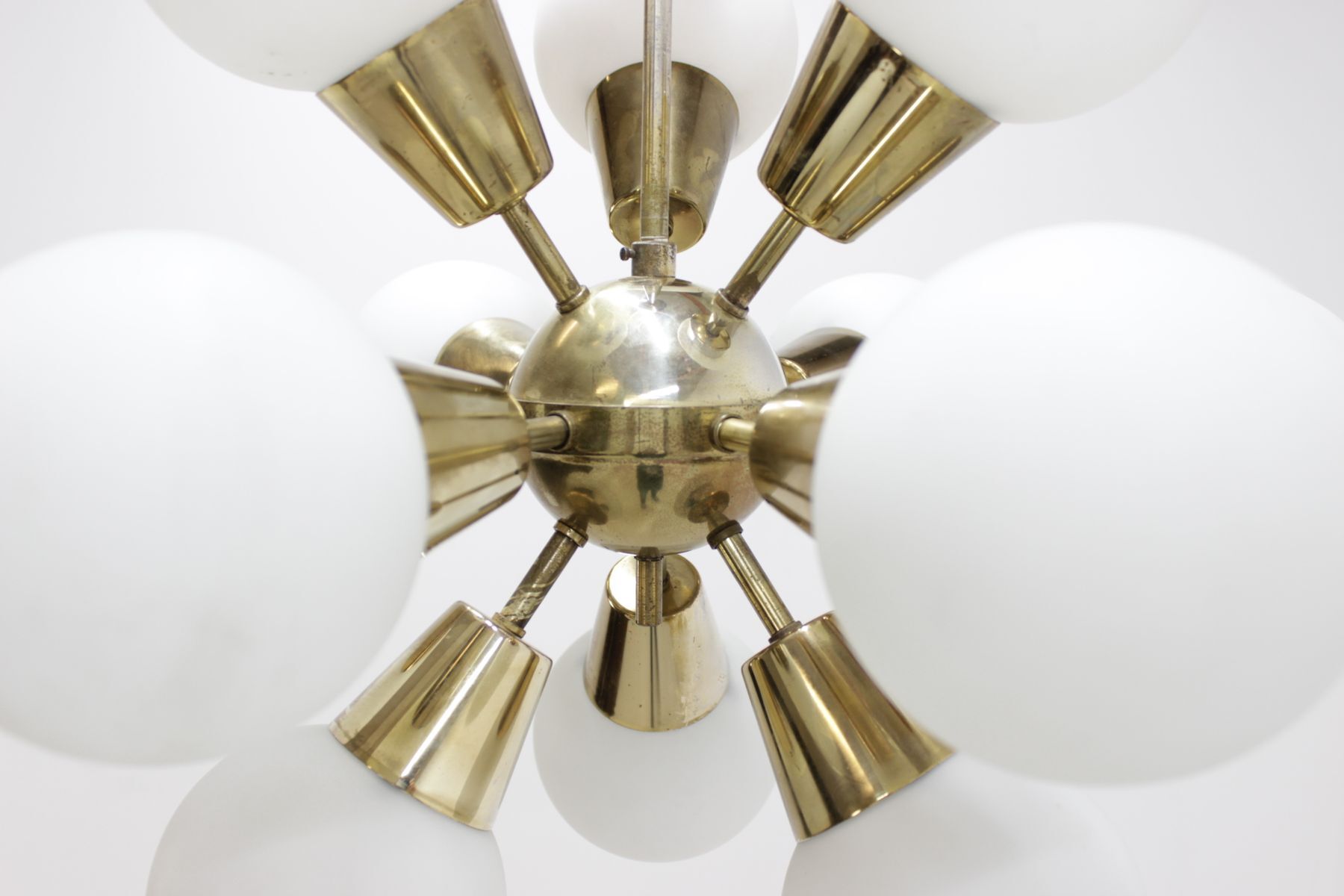 Chandelier Sputnik by Kamenický Šenov 1970 s