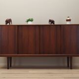 Enfilade en palissandre, design danois, années 1970, production : Danemark