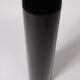Black glass vase