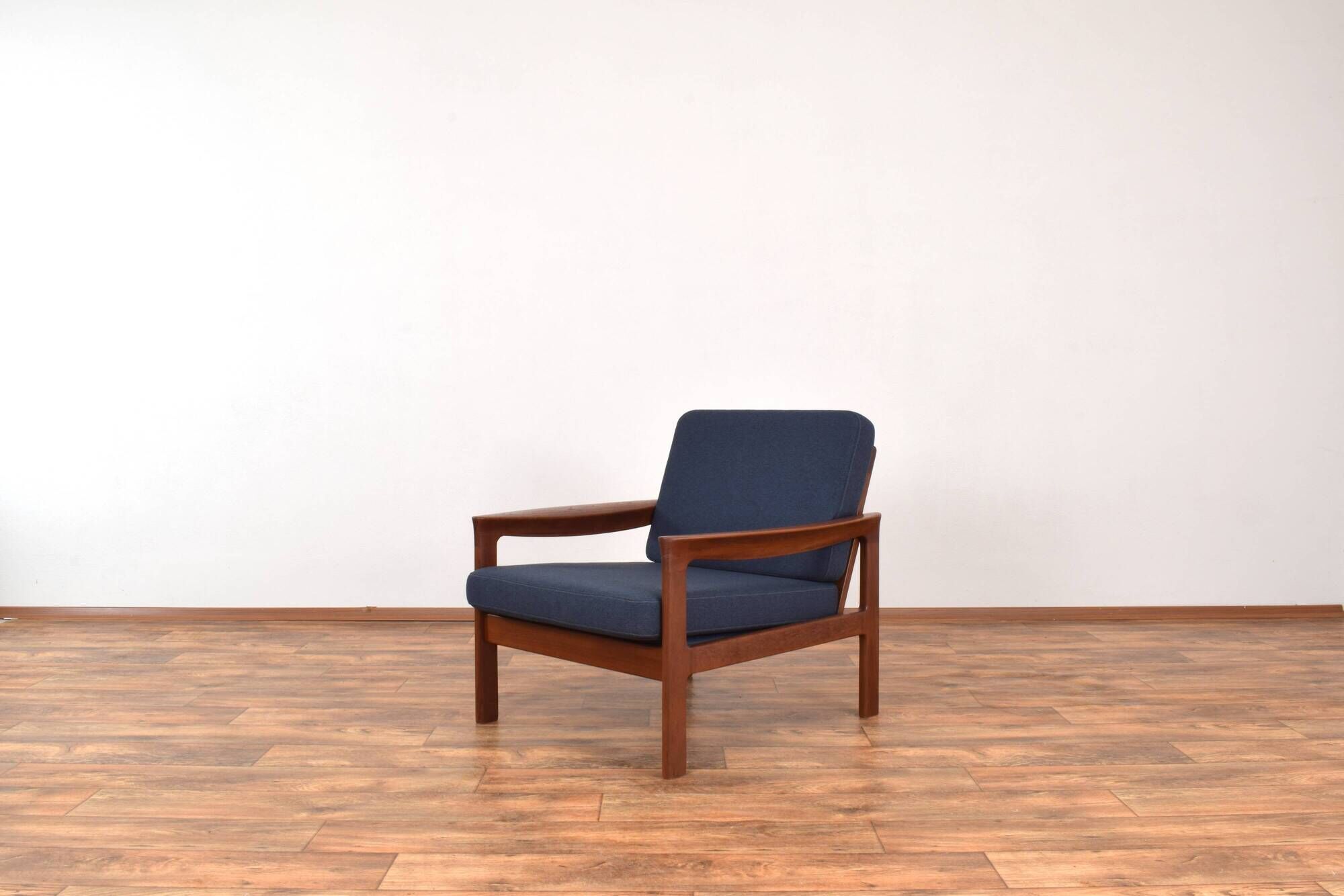 Mid-Century Danish Teak Lounge Chairs by Arne Vodder for Komfort, 1960s, Set of 2