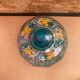 Old Jobbana Butter Jar Morocco Polychrome Earthenware 19th Century Vintage #B083
