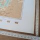 The North Atlantic, original map printed in 1879.