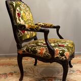 Armchair with flat back, Regency period, early XVIIIth