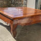 Teak coffee table in opium style.
