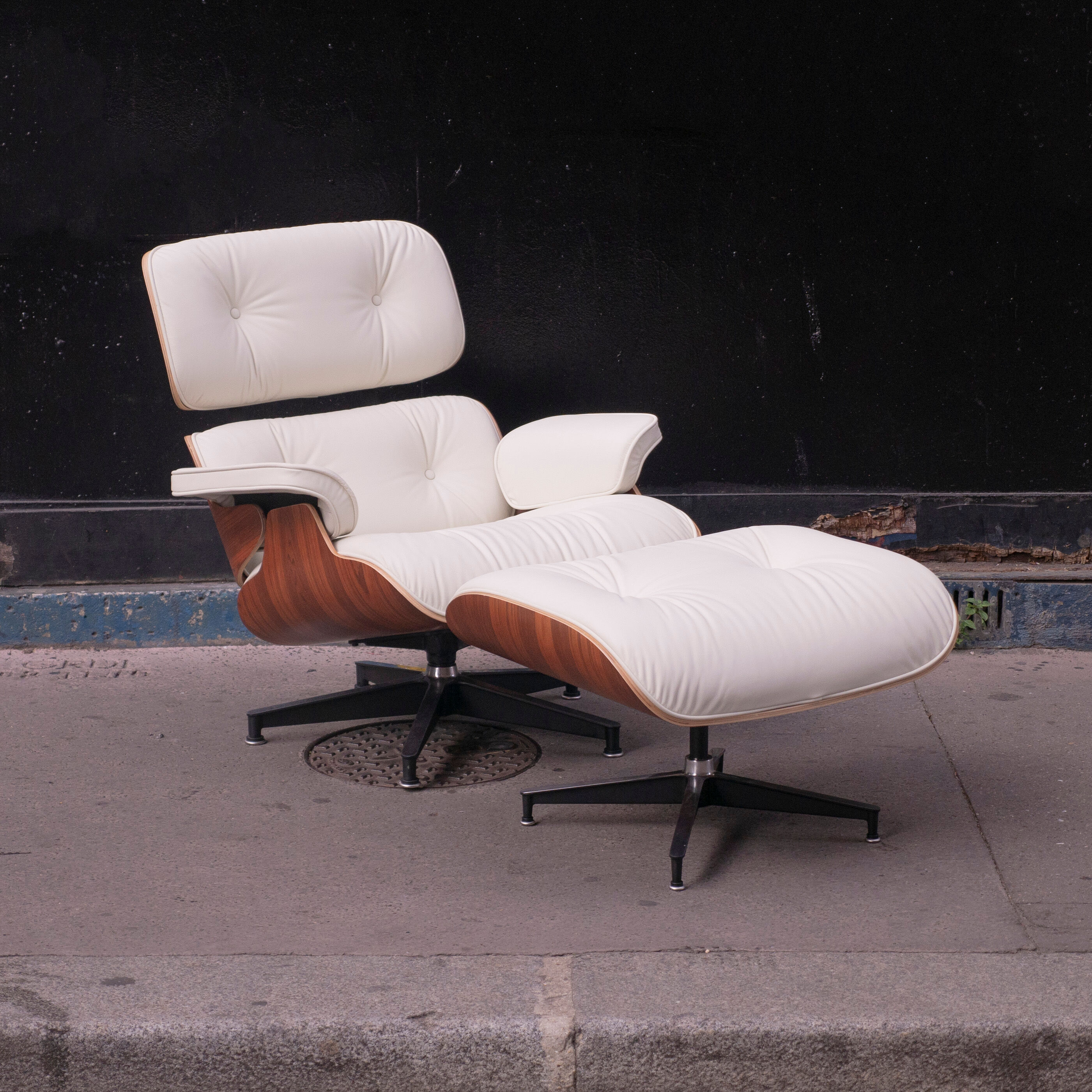 Lounge Chair armchair with Ottoman by Charles & Ray Eames for Herman Miller, 2017