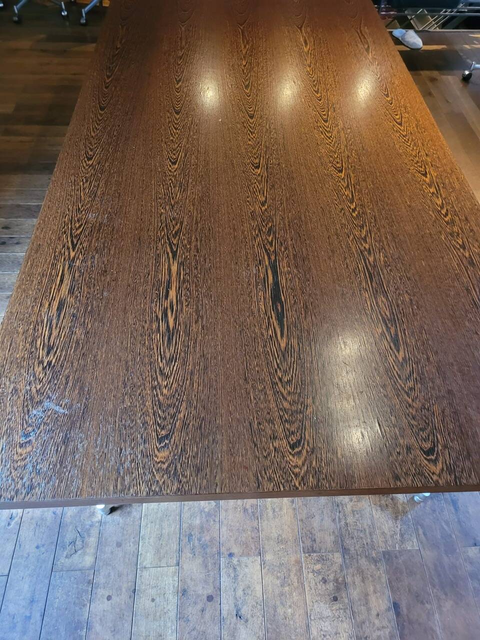 very large Table or desk by Preben Fabricius & Jørgen Kastholm for Kill International, 1960s