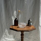 Small glass candy box Cristal d'Arques France