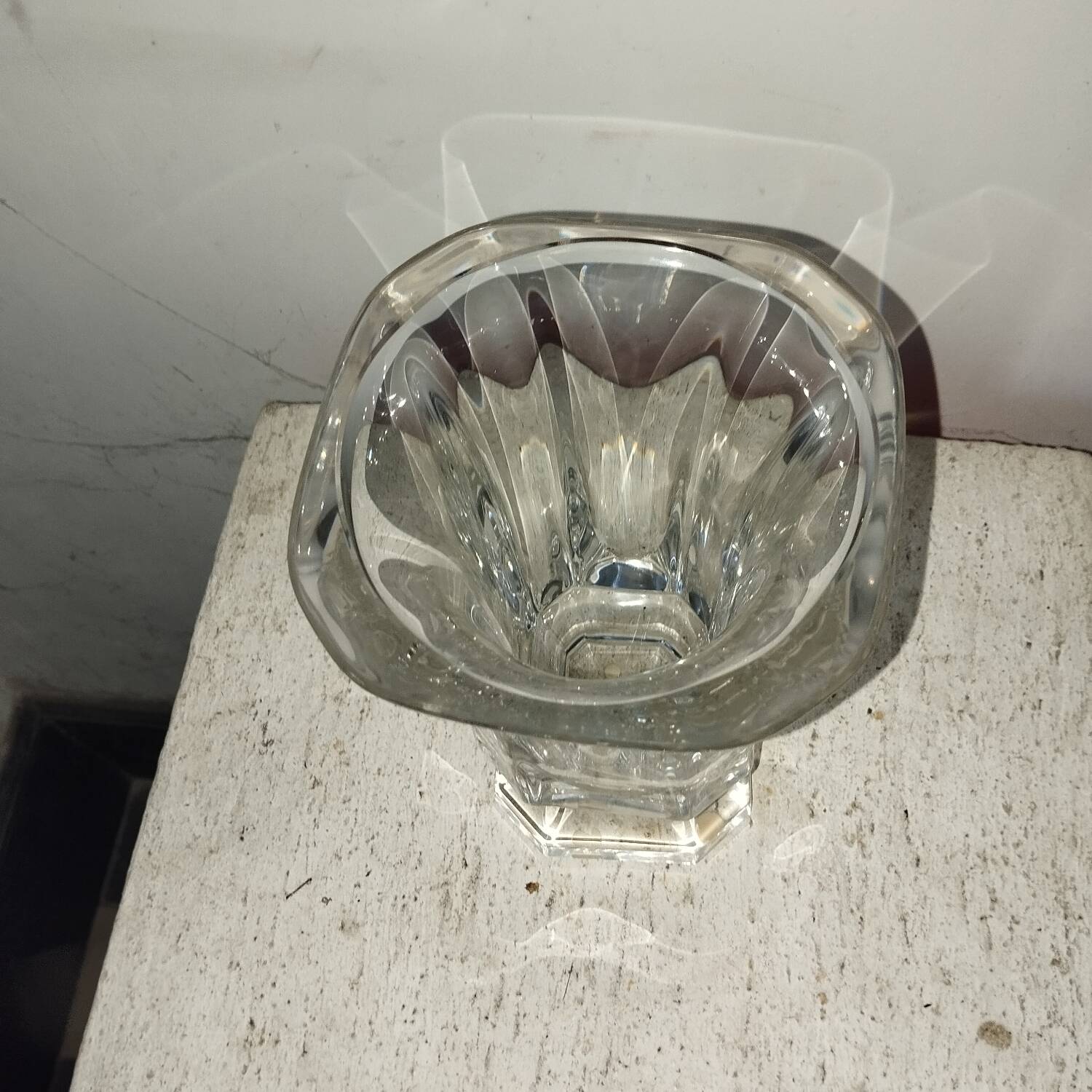 Vase cristal