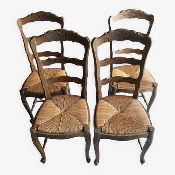Set of 4 baumann chairs