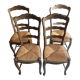 Lot de 4 chaises baumann