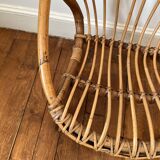 Fauteuil en rotin pour enfant