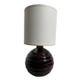 Lampe à poser en céramique émaillée 1960