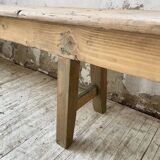 XL pine and oak bench 280 cm