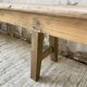 Banc en pin et chêne XL 280 cm