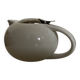 Space Age Porcelain and Steel Teapot