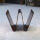 Design magazine rack in resin published by Alpac France 1970