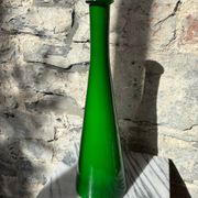 Vase "Opalino Italie" vert vif