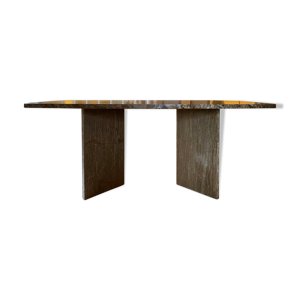 Table de salle à manger en travertin