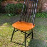 Chaise bicolore style Tapiovara vers 1960