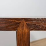 Mid-Century Round Rosewood Dining Table by Severin Hansen for Haslev Furnit