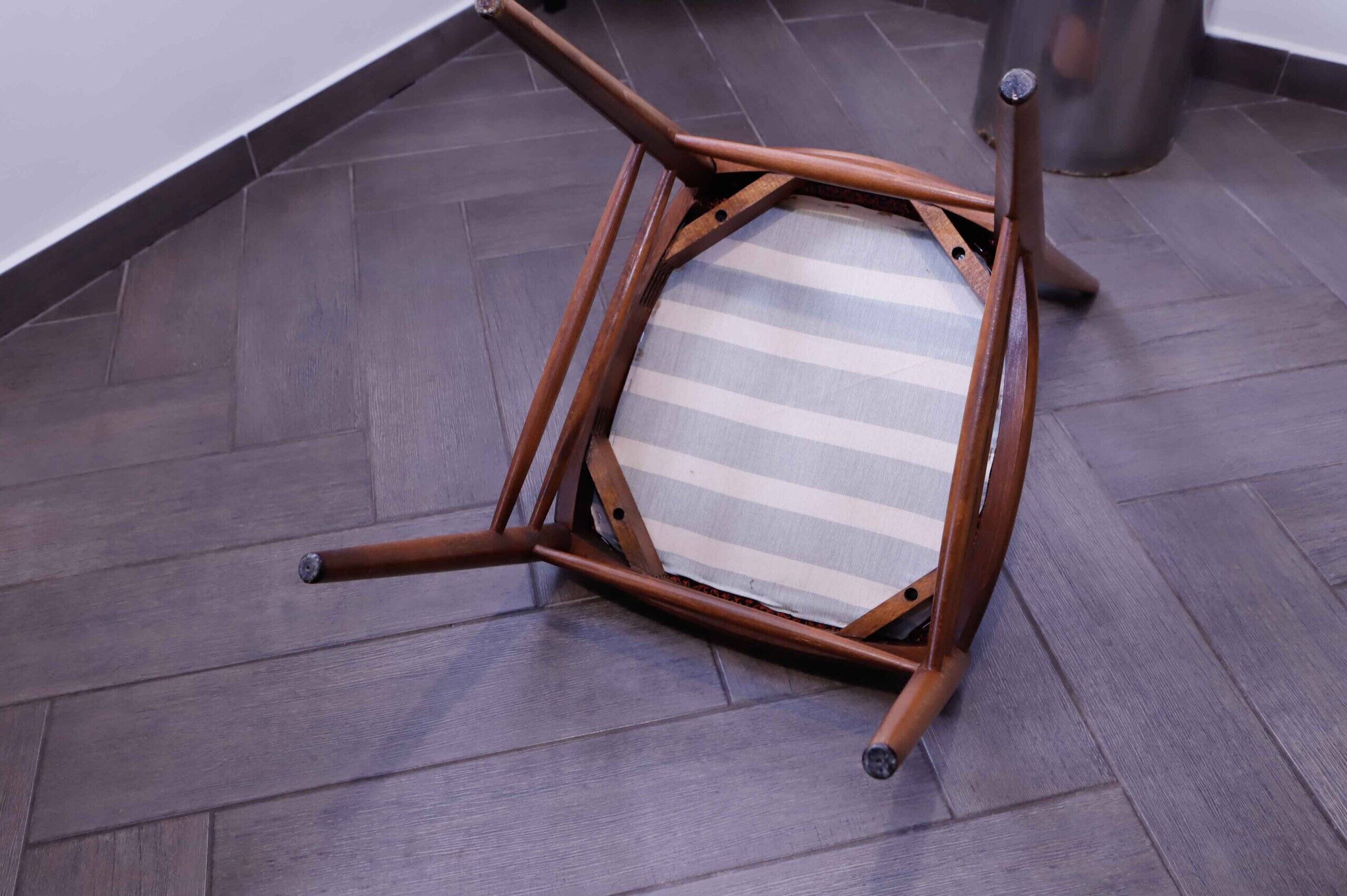 Set of retro dining chairs – Dřevotvar Jablonné nad Orlicí