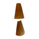 Pair of rush wall lamps