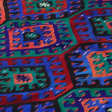 Tapis en kilim artisanal Anatolien 348 cm x 176 cm