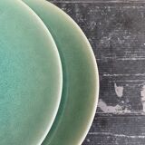 Dessert plates jars tourron aqua