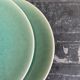 Dessert plates jars tourron aqua