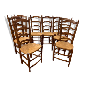 lot de 8 chaises identiques