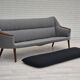 1960s, Danish sofa by Kurt Østervig model 58, completely reupholstered, furniture wool, teak wood.