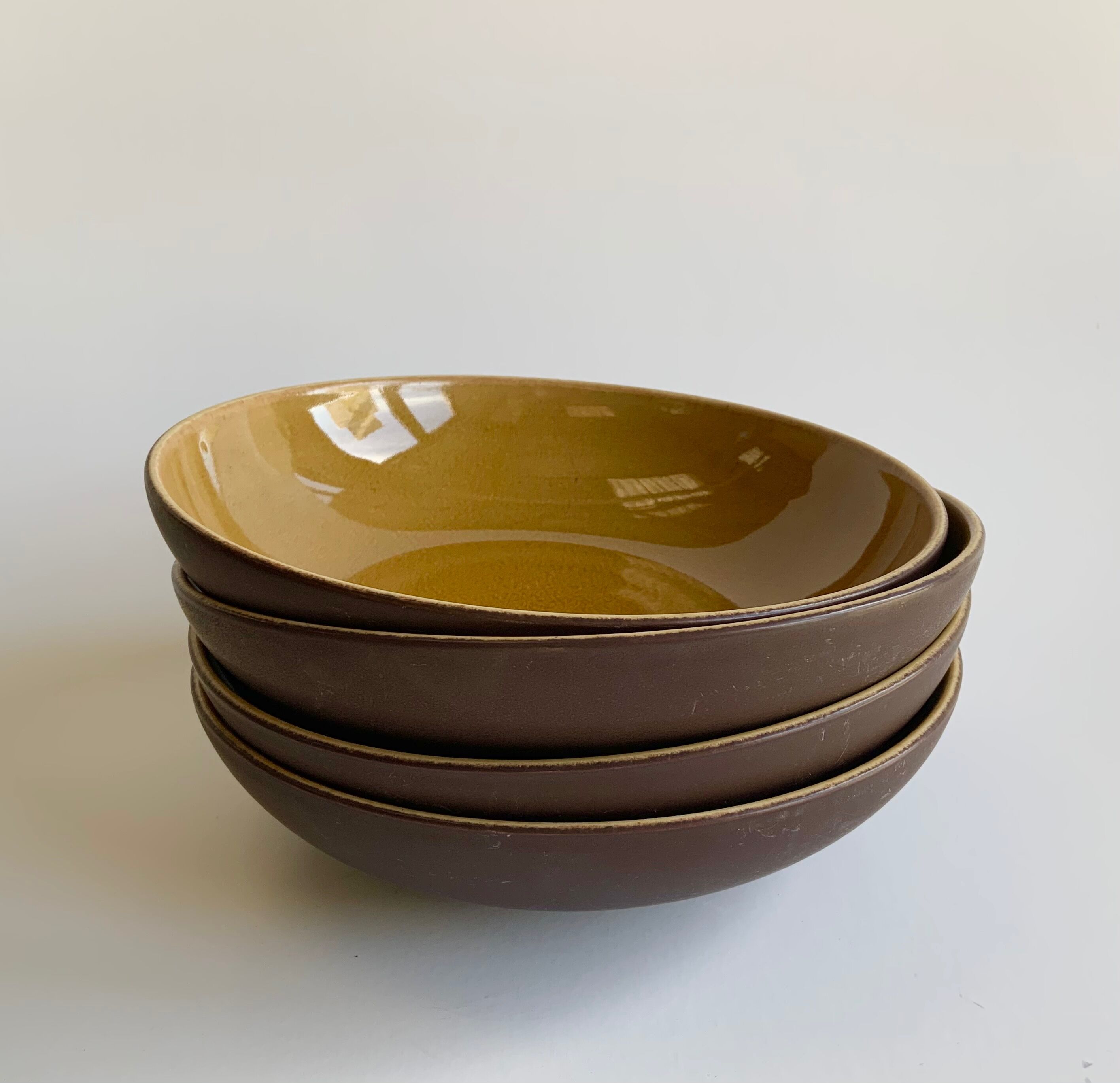 Pasta plates tourron caramel