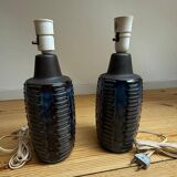 Table lamps attributed to Einar Johansen for Søholm, 1960s, set of 2