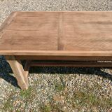 Farmhouse table with bench