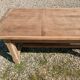 Farmhouse table with bench