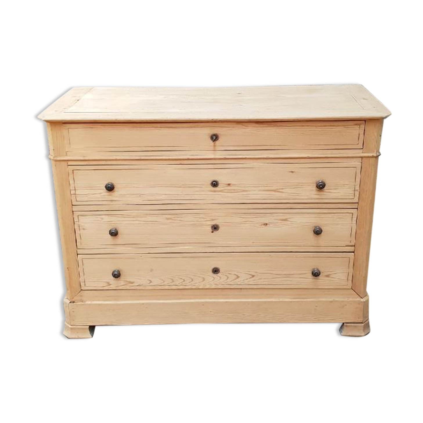 Antique pine chest of drawers
