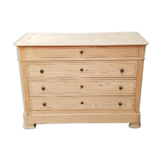 Antique pine chest of drawers