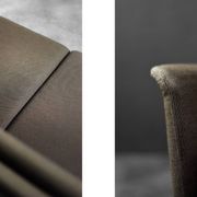 Vintage Mid-Century Danish Modern Brown 3-Seater Sofa by Folke Ohlsson