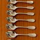 Christofle cluny 8 mocha spoons 10 cm excellent condition
