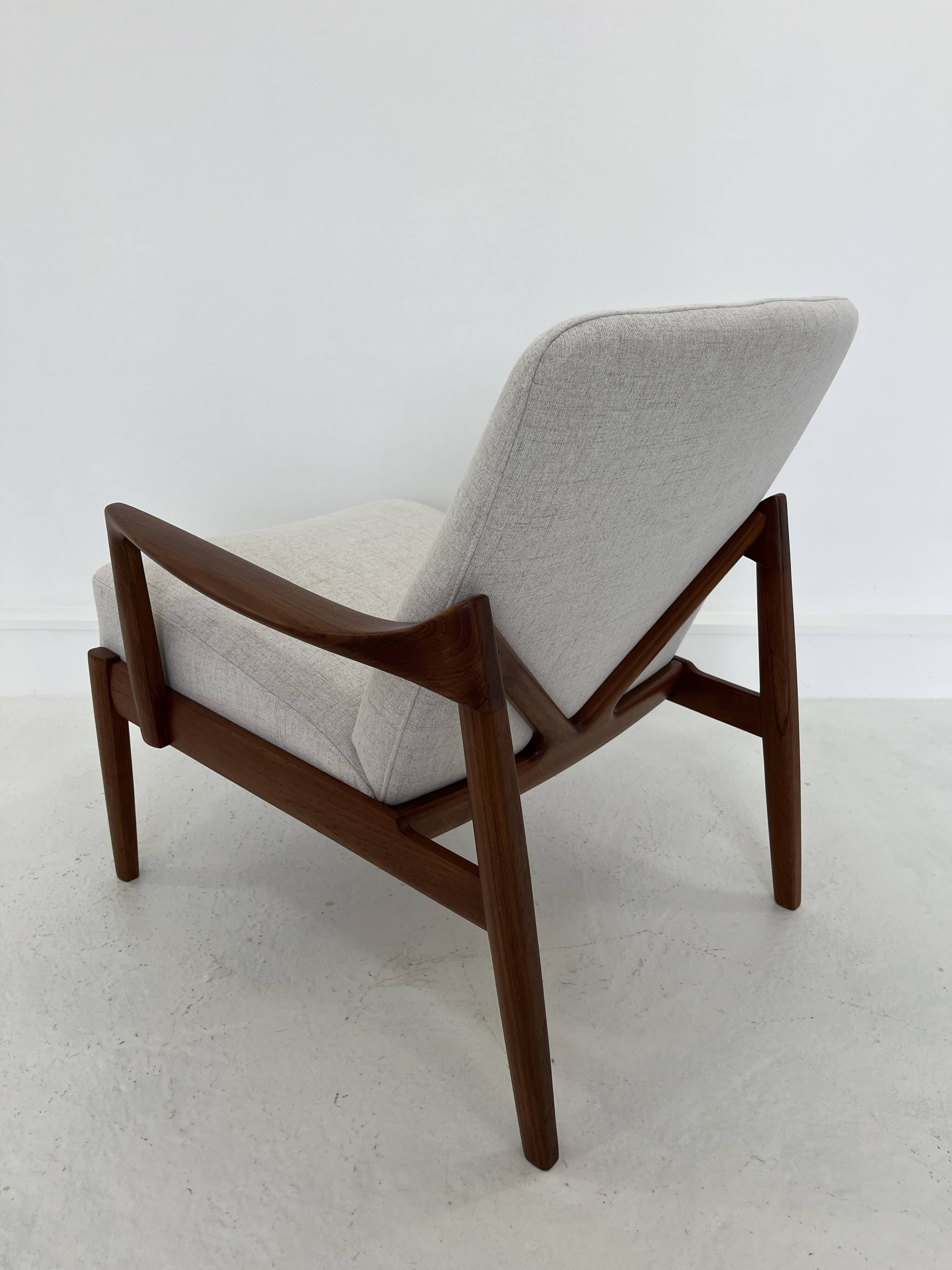 Fauteuil Fd125 par Tove & Edvard Kindt-Larsen pour France & Son, 1960