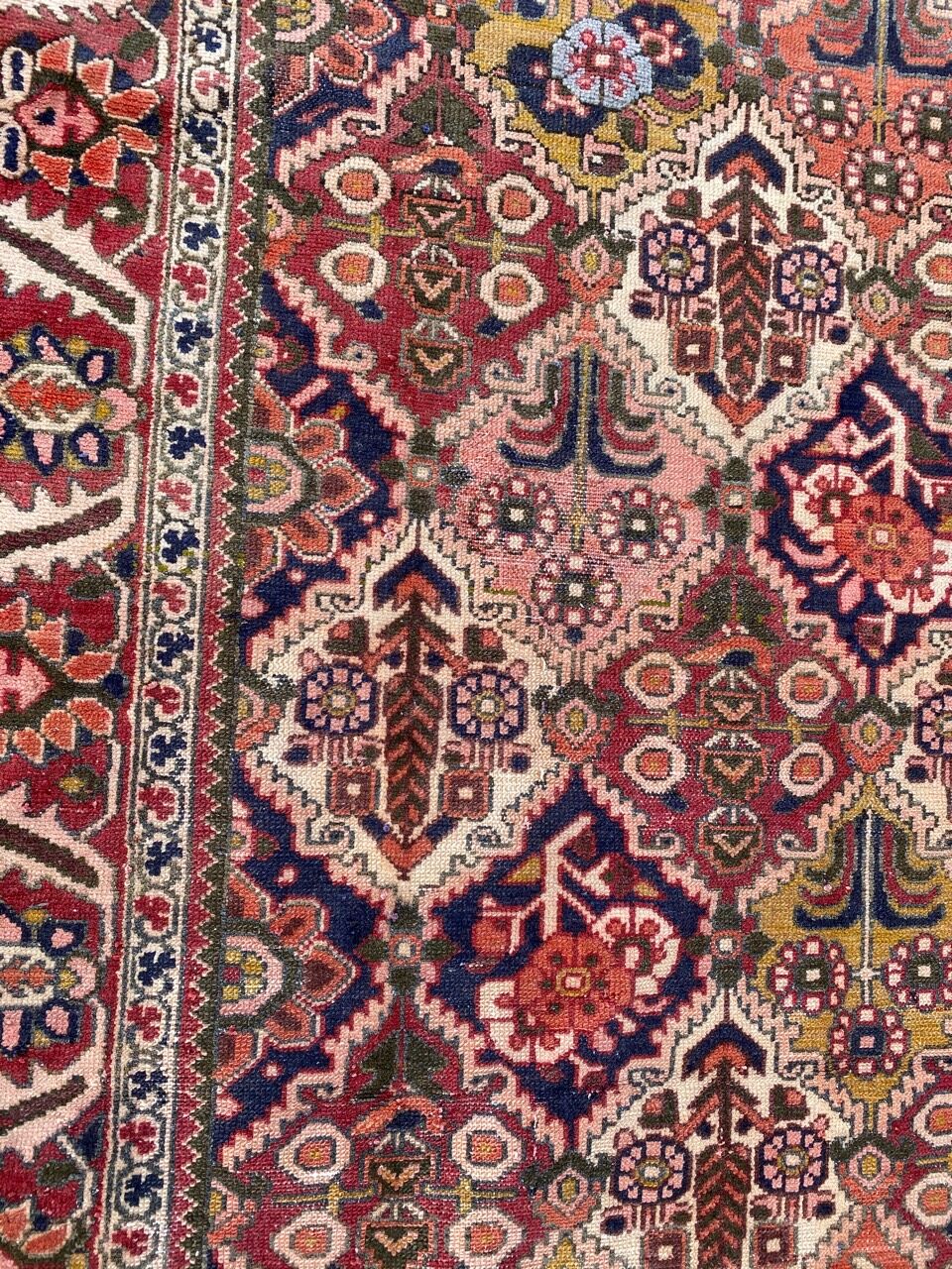 Bakhtiar Persian vintage carpet 210x296 cm