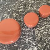 Pull-out boxes in bakelite lacquered 70s