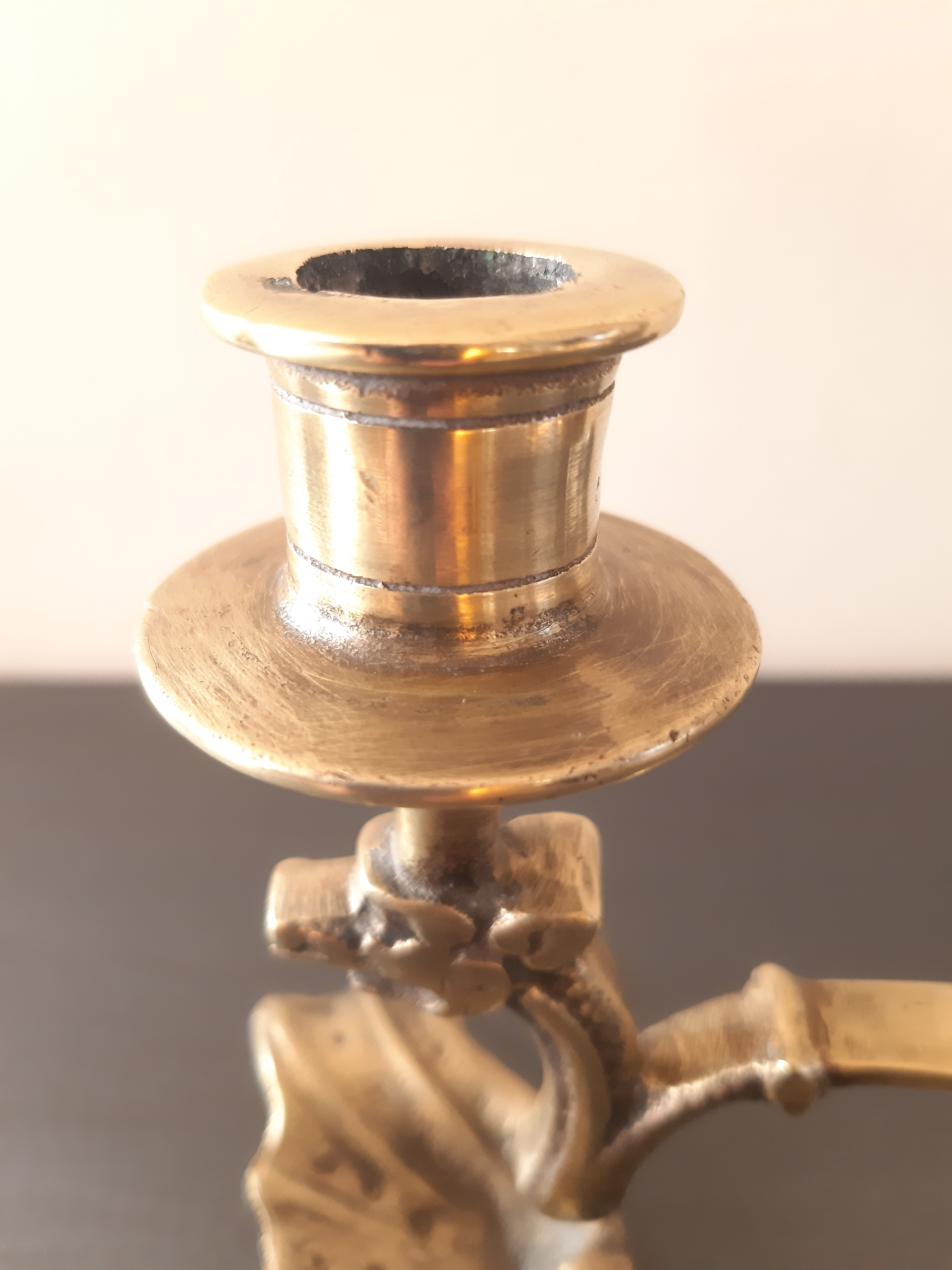 Old candle holder