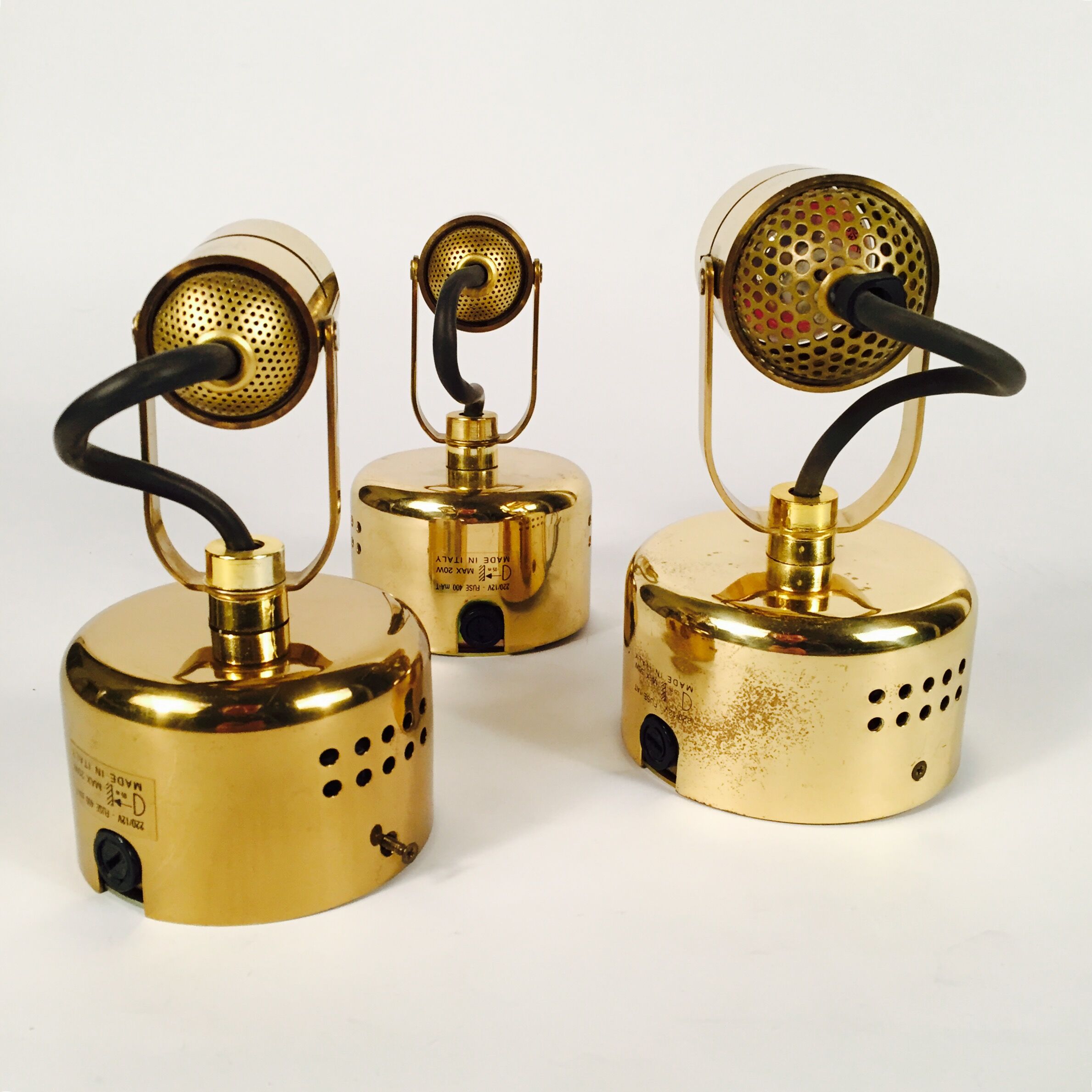 Set of 3 appliques Reggiani