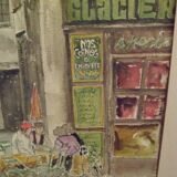 Watercolor signed Vuillermet