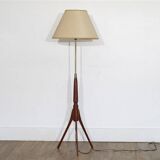 Lampadaire vintage danois en teck 1960
