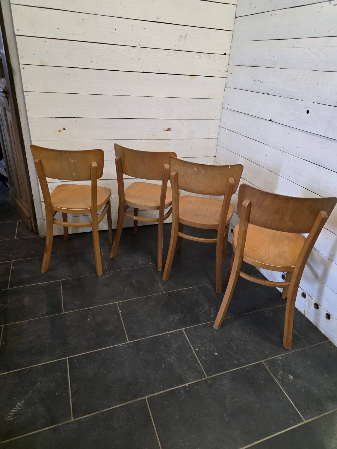 4 Thonet bistro chairs