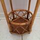 Portable bar in rattan 60s-70s